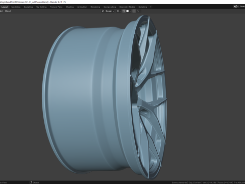 Vossen S21-01 3D Modell