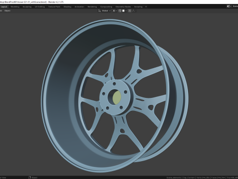 Vossen S21-01 3D Modell