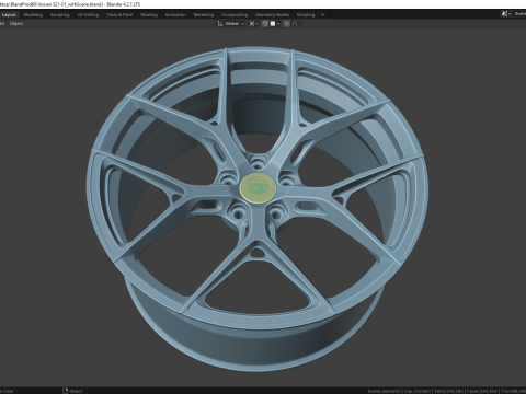 Vossen S21-01 3D Modell