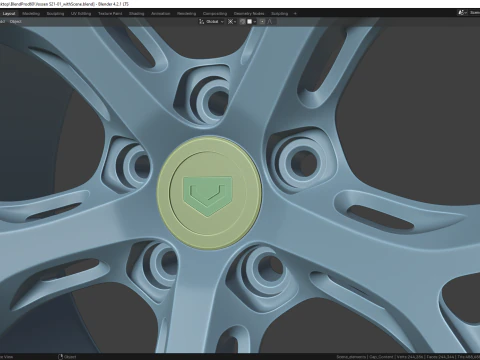 Vossen S21-01 3D Model