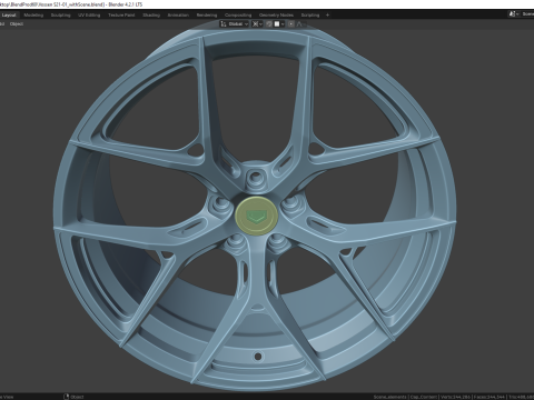 Vossen S21-01 3D Modell