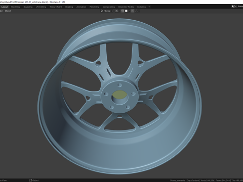 Vossen S21-01 3D Modell