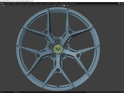 Vossen S21-01 3D Modell