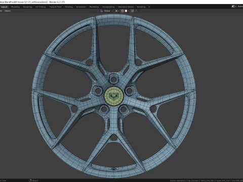 Vossen S21-01 3D Model