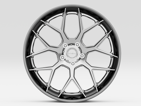 Brixton Forged CM8 Targa 3D Model