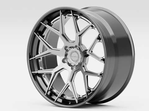 Brixton Forged CM8 Targa 3D Model