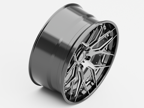 Brixton Forged CM8 Targa 3D Model