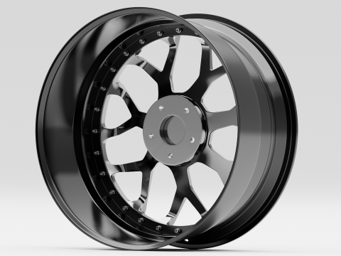 Brixton Forged CM8 Targa 3D Model