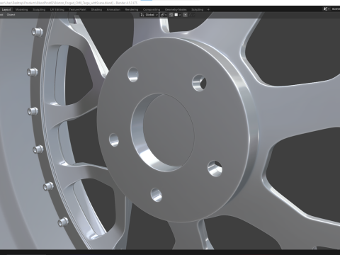 Brixton Forged CM8 Targa 3D Model