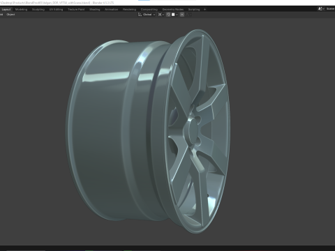 Velgen DDR VFTS6 3D Modell