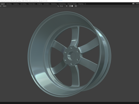 Velgen DDR VFTS6 3D Modell