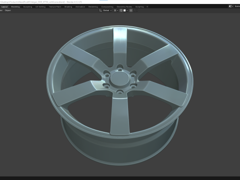 Velgen DDR VFTS6 3D Modell