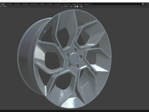 LH Performante Narvi Forged 3D Model