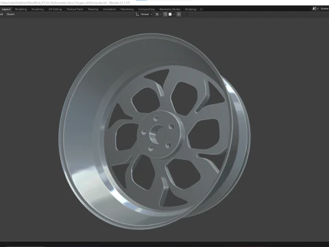 LH Performante Narvi Forged 3D Model