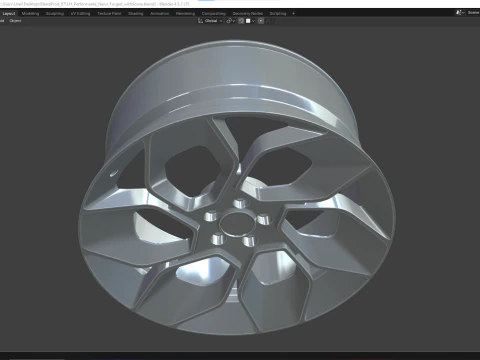 LH Performante Narvi Forged 3D Model