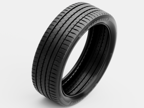 M Pilot Sport 4S 3D Model