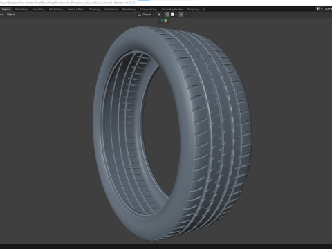 M Pilot Sport 4S 3D Model