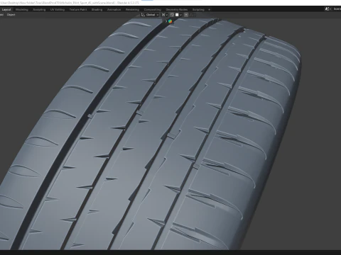 M Pilot Sport 4S 3D Model