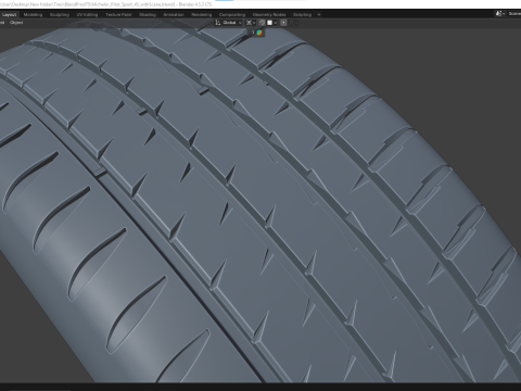 M Pilot Sport 4S 3D Model
