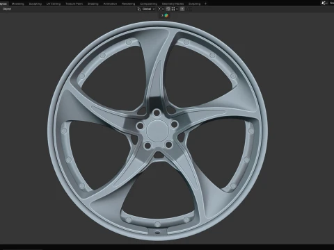 Al13 R190 3-piece 3D Model