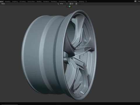 Al13 R190 3-piece 3D Model