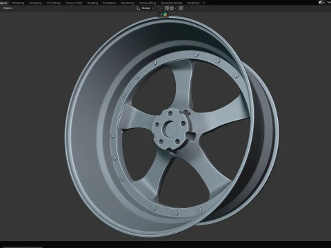 Al13 R190 3-piece 3D Model