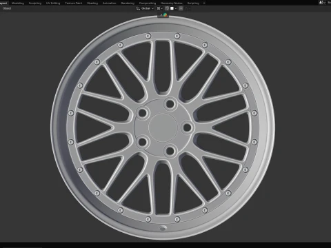 BBS LM 239 3D Model