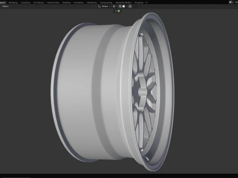 BBS LM 239 3D Model