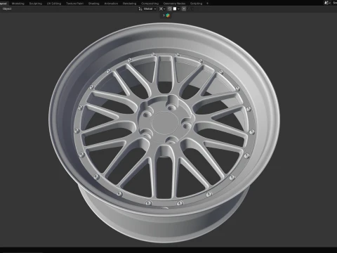 BBS LM 239 3D Model