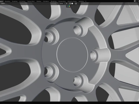 BBS LM 239 3D Model