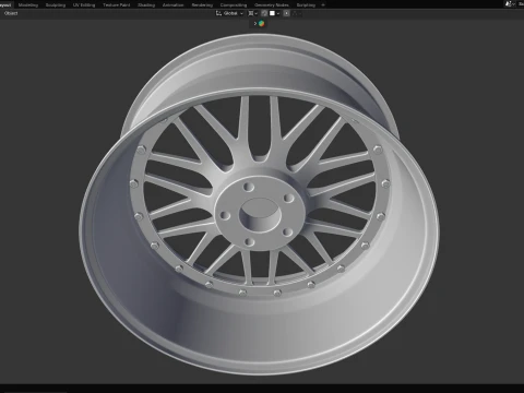 BBS LM 239 3D Model