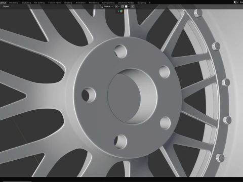 BBS LM 239 3D Model