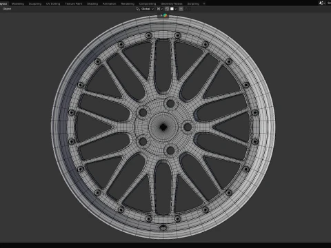 BBS LM 239 3D Model