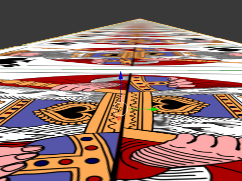 Game cards Model 3D