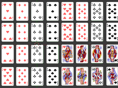 Game cards 3D Model