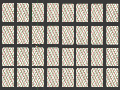 Game cards 3D Model