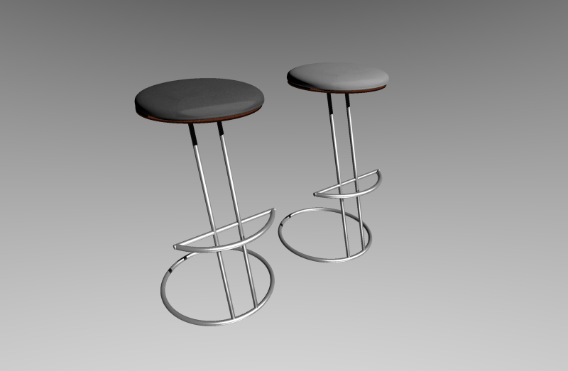 Bar stools Modelo 3D .c4d .max .obj .3ds .fbx .stl .blend 