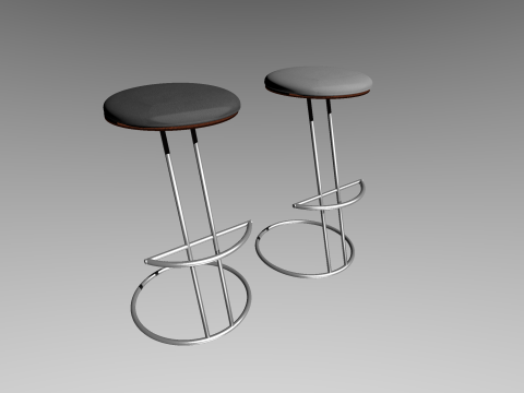 Bar stools Modèle 3D