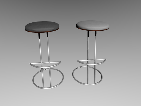 Bar stools Modelo 3D