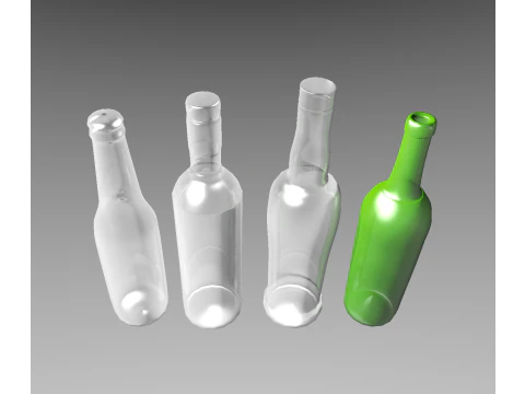 Bottles 3D Model
