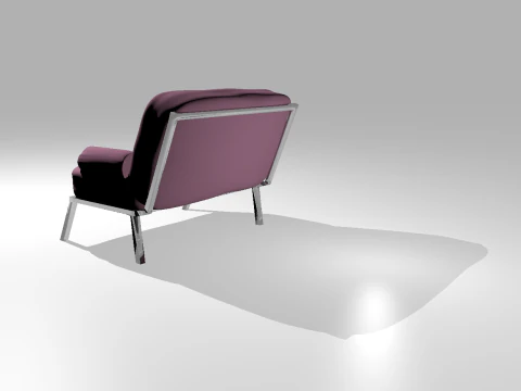 Pink sofa OWENDAL 3D Model