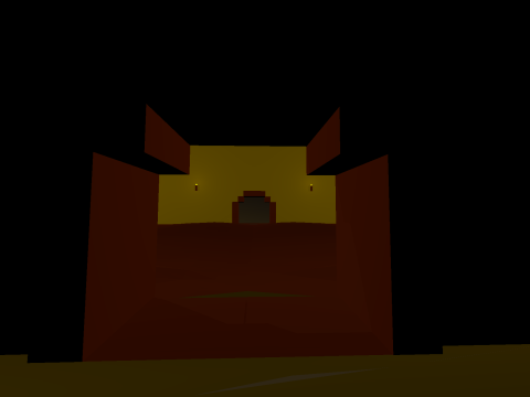 Castle landscape Low-poly OWENDAL Modello 3D