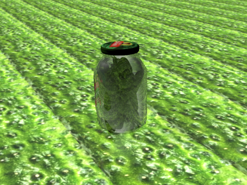 Pickled cucumbers low polly OWENDAL 3Dモデル