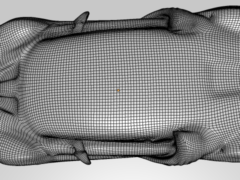 Hyperion XP-1 Loy polly OWENDAL 3D Модель