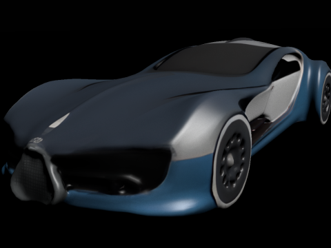 Bugatti from the future OWENDAL Modello 3D