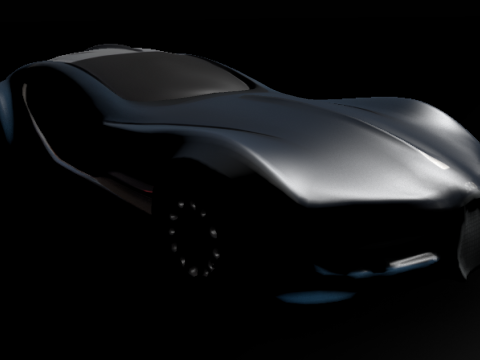Bugatti from the future OWENDAL Modello 3D