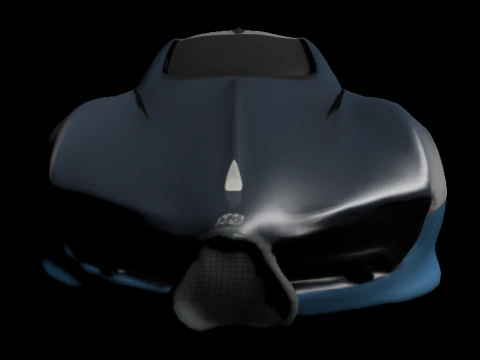 Bugatti from the future OWENDAL 3D Model