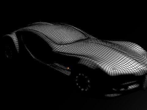 Bugatti from the future OWENDAL Modello 3D