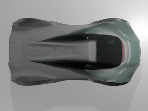 Sports car from the future OWENDAL 3D Model