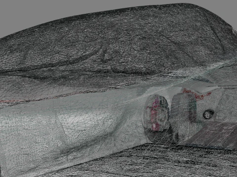 Sports car from the future OWENDAL 3D Model